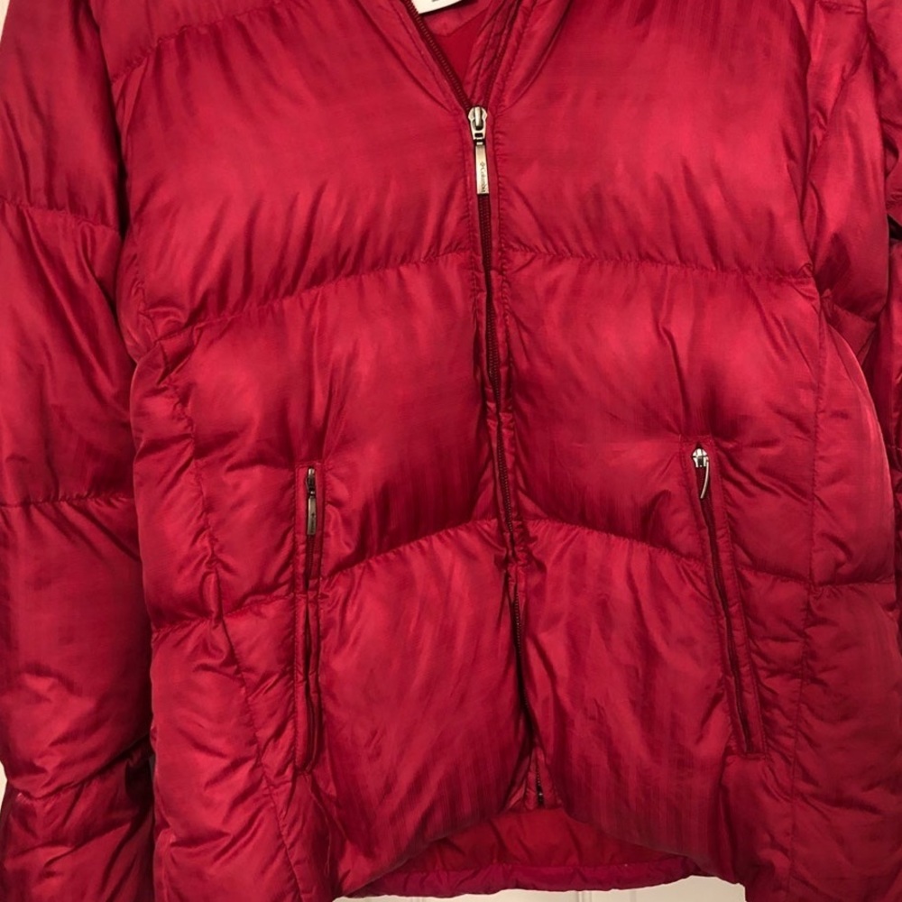 Pink Columbia puffer Coat